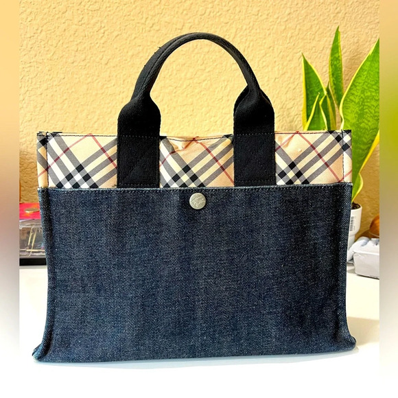 Burberry Blue Label Mini Tote - Picture 1 of 16